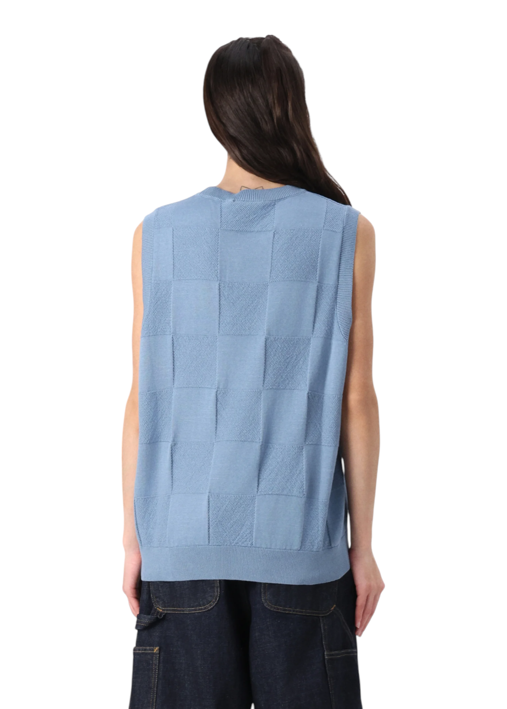 Carhartt WIP - W' Checker Vest - Frosted Blue