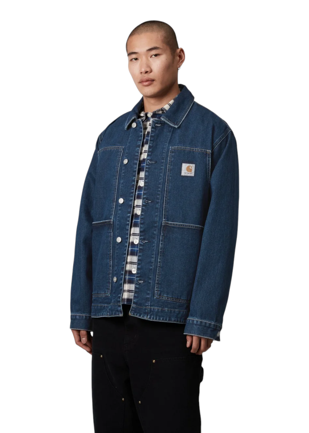 Carhartt WIP - OG Double Front Jacket - Blue Stone Washed