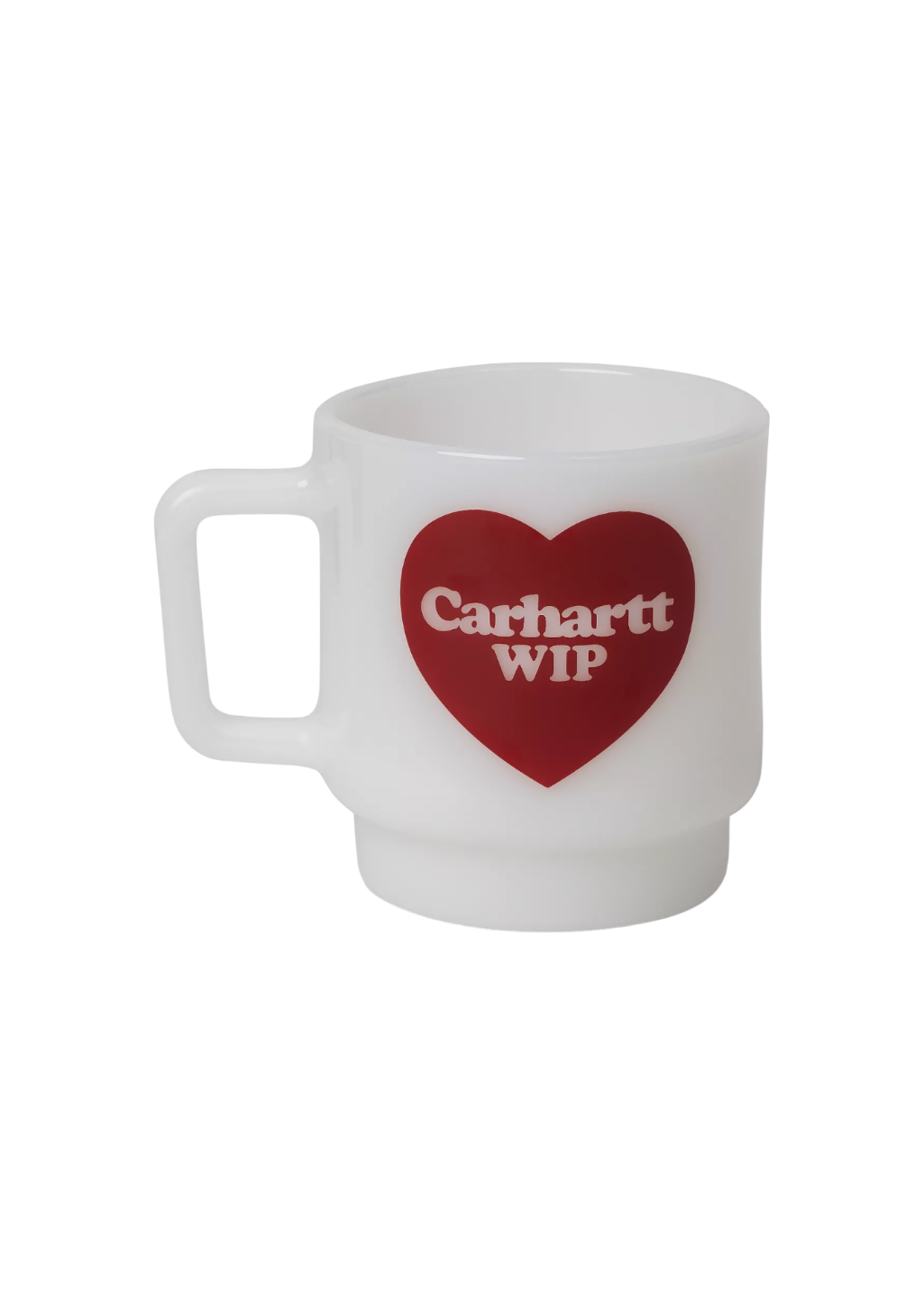 Carhartt WIP - Heart Glass Mug - White