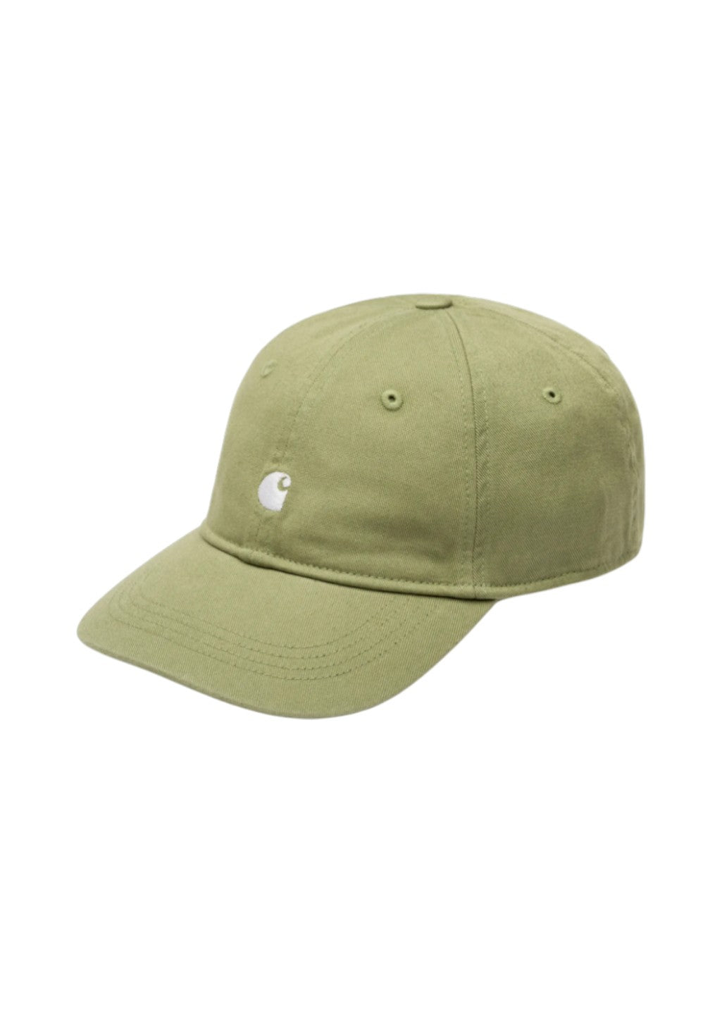 Carhartt WIP - Madison Logo Cap - Gentle Green/White - Hardpressed Print Studio Inc.