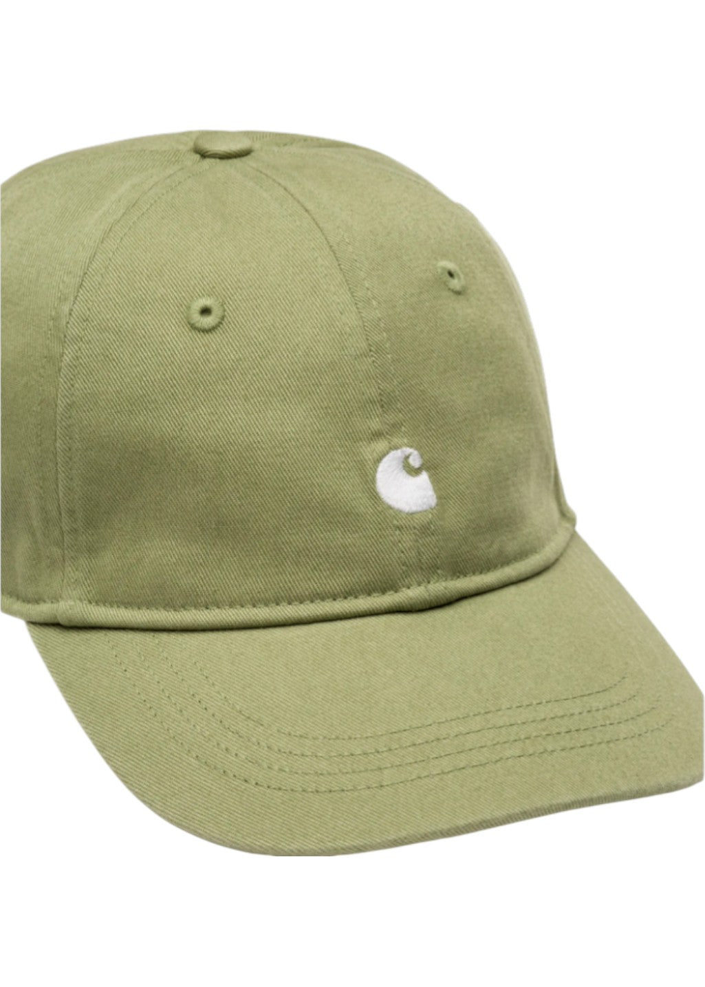 Carhartt WIP - Madison Logo Cap - Gentle Green/White - Hardpressed Print Studio Inc.