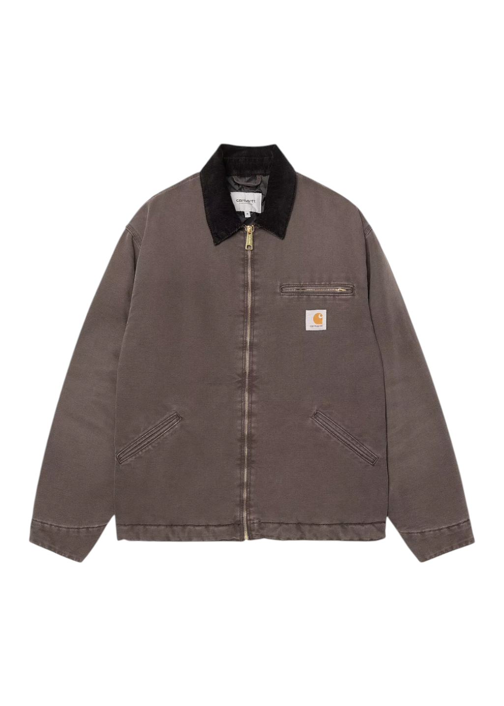 Carhartt WIP - OG Detroit Jacket - Tobacco/Black Stone Canvas