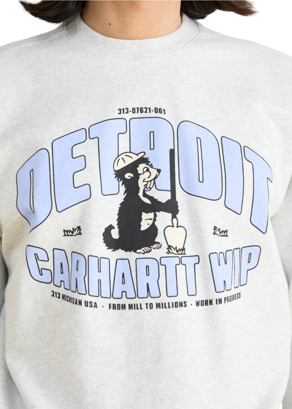 Carhartt WIP - Underground Sweat - Ash Heather
