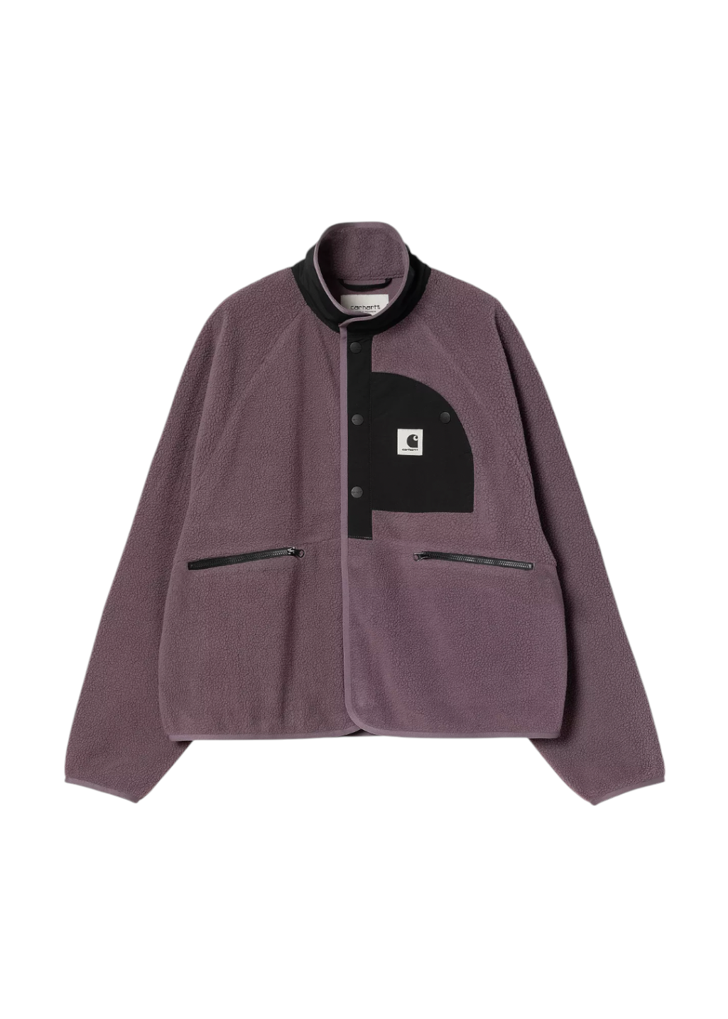 Carhartt WIP - W' Flynn Fleece Jacket - Phlox/Black