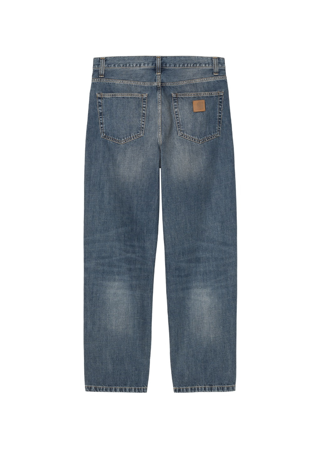 Carhartt WIP - Aaron Pant 'Camano Denim' - Blue/Dark Used Wash - Hardpressed Print Studio Inc.