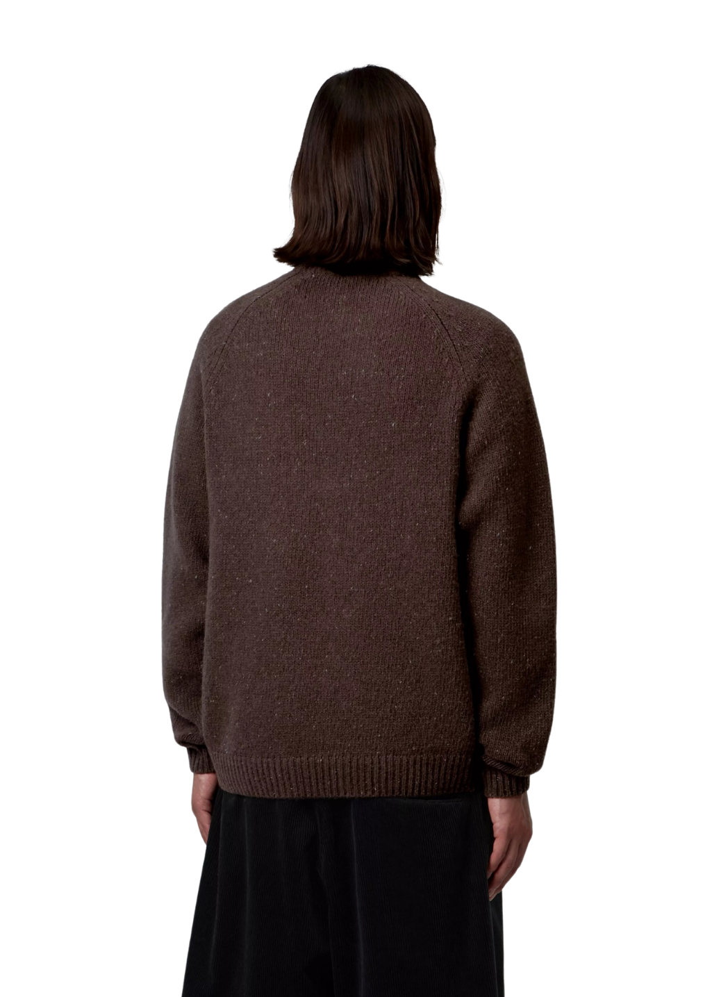Carhartt WIP - Anglistic Sweater - Speckled Tobacco
