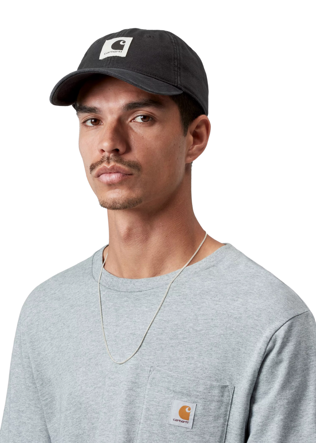 Carhartt WIP - Canvas Cap - Black Stone Wash