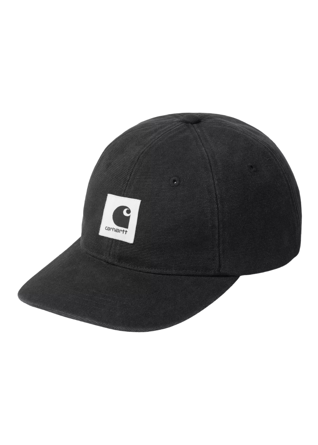 Carhartt WIP - Canvas Cap - Black Stone Wash