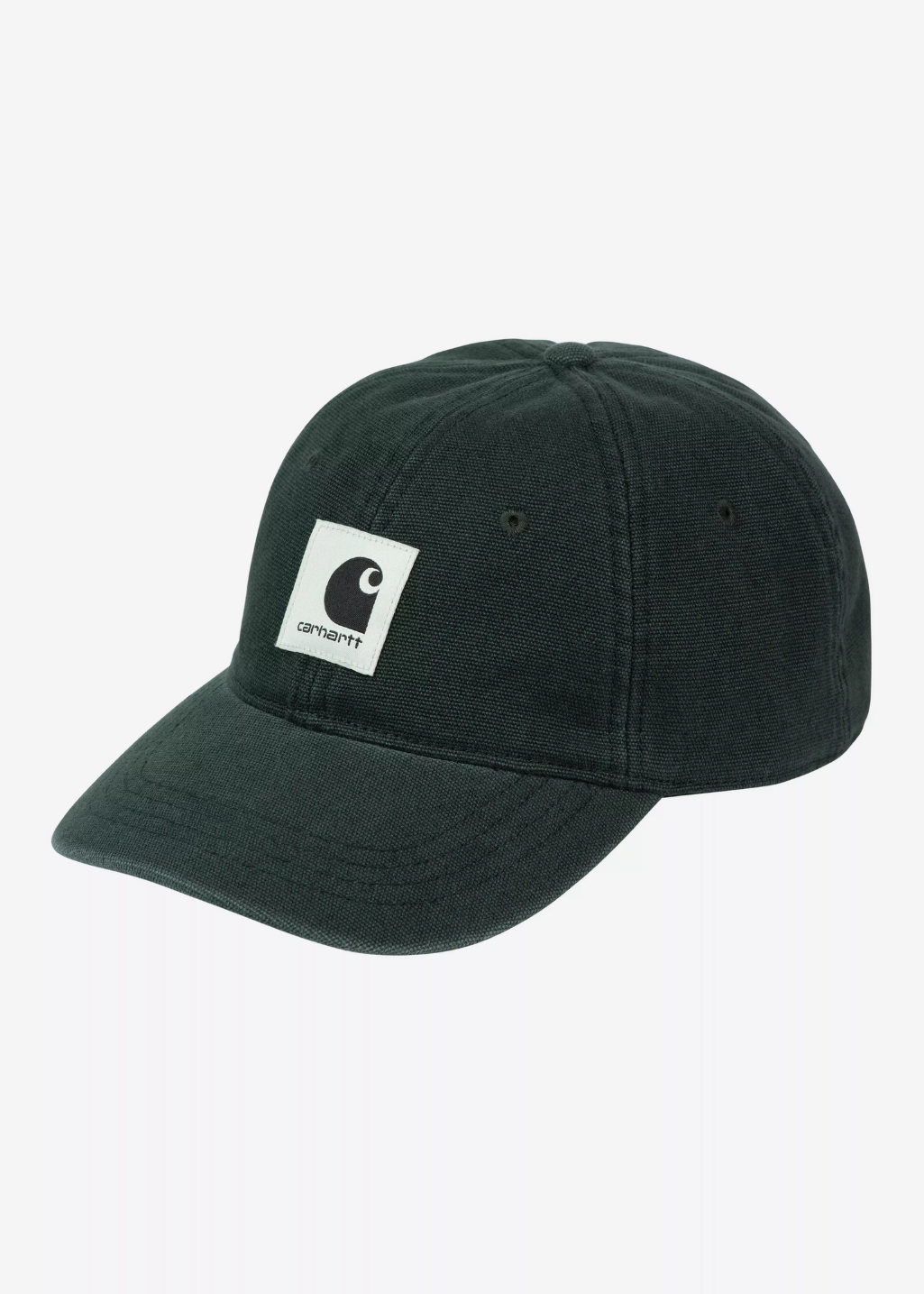 Carhartt WIP - Canvas Cap - Raven Stone Washed