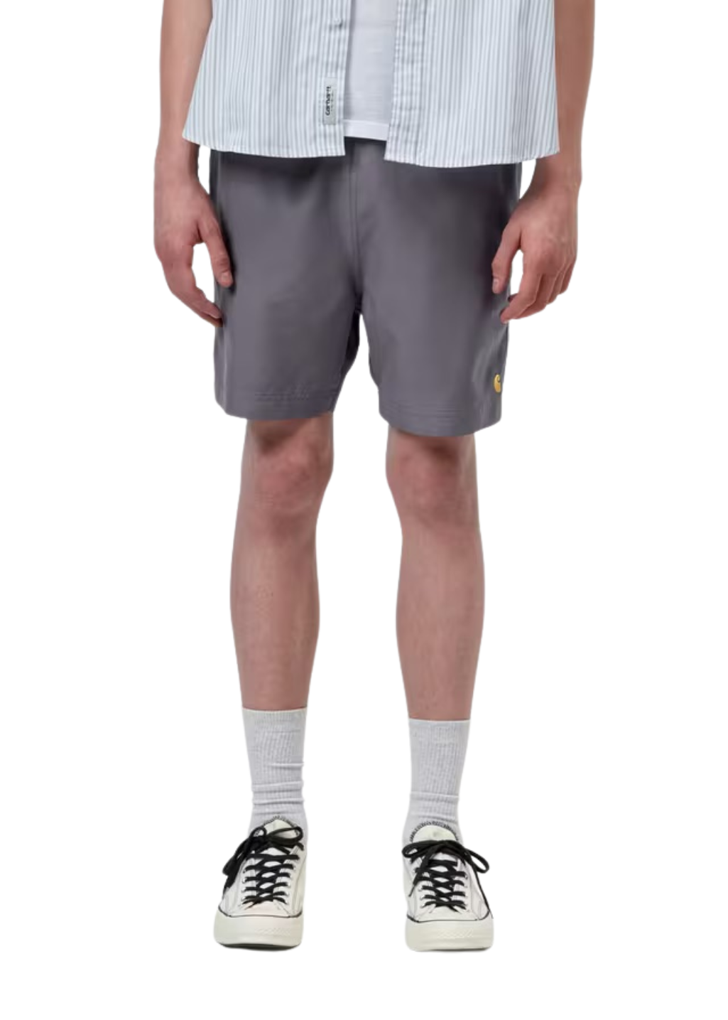 Carhartt WIP - Chase Swim Trunks - Shady Purple/Gold