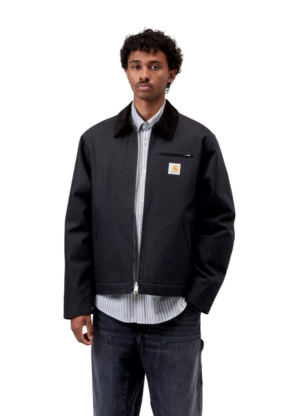 Carhartt WIP - Detroit Jacket - Dark Navy / Black Rigid