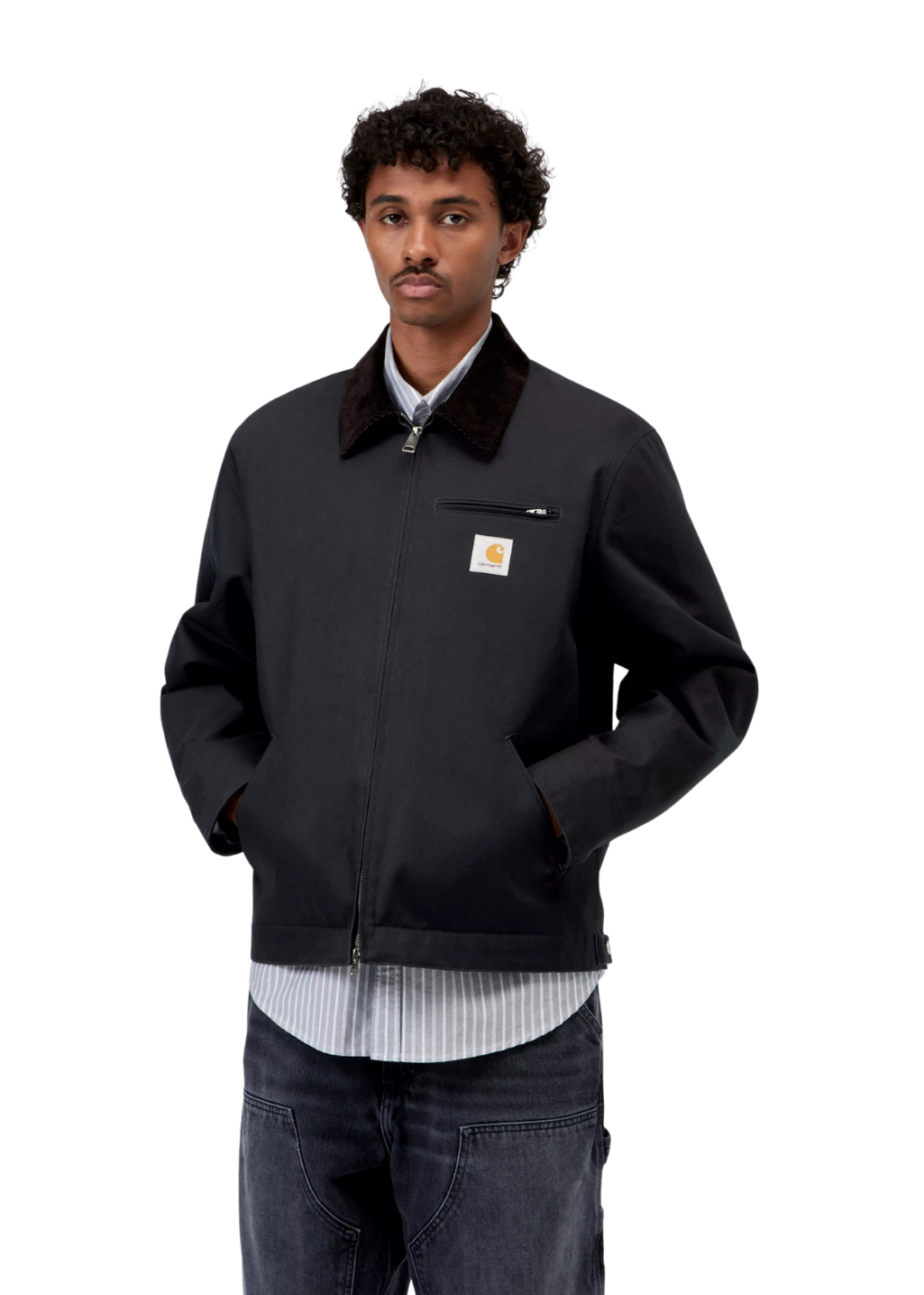 Carhartt WIP - Detroit Jacket - Dark Navy / Black Rigid