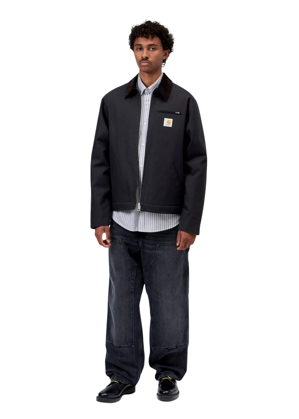 Carhartt WIP - Detroit Jacket - Dark Navy / Black Rigid