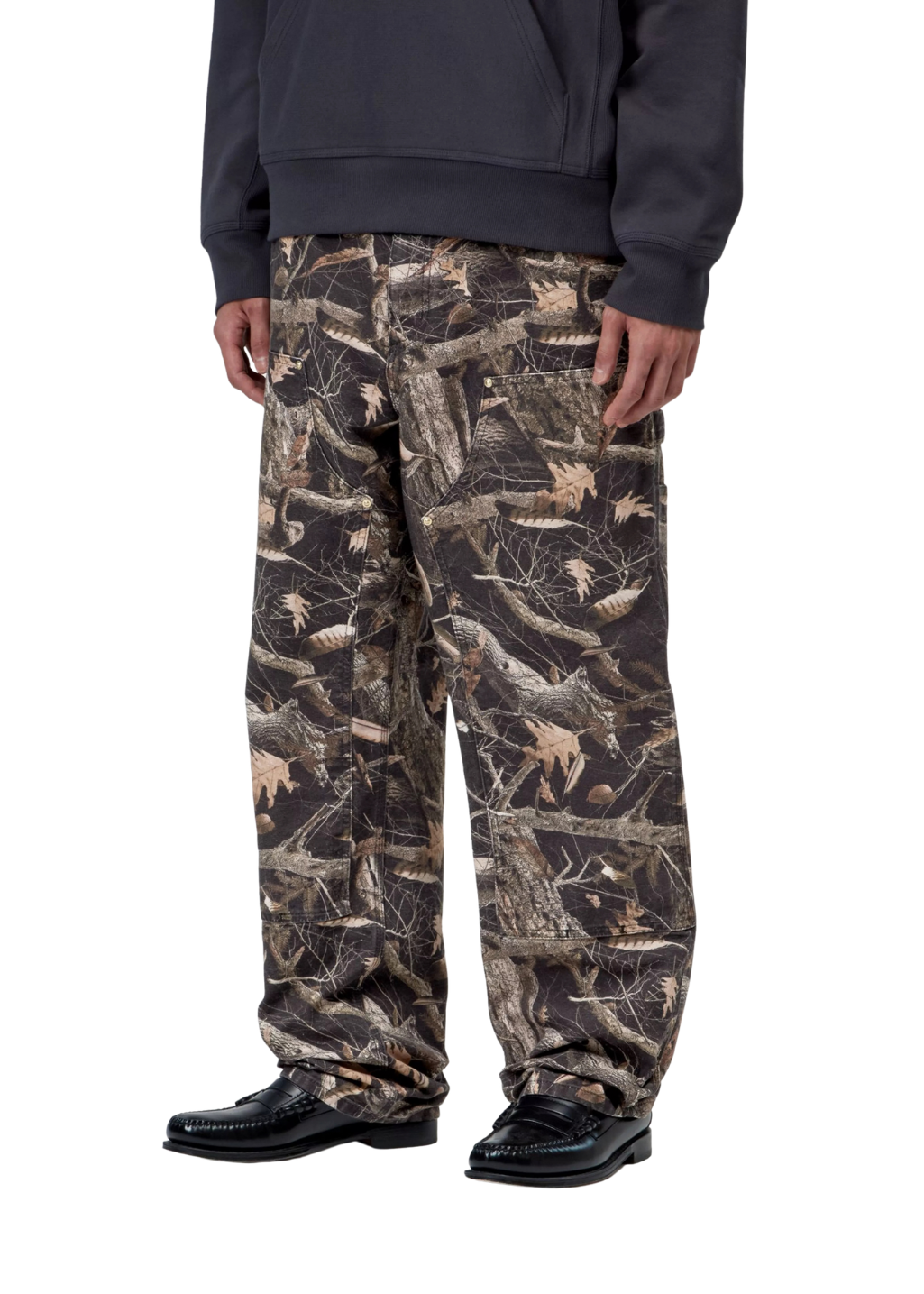 Carhartt WIP - Double Knee Pant - Camo Feather Tree