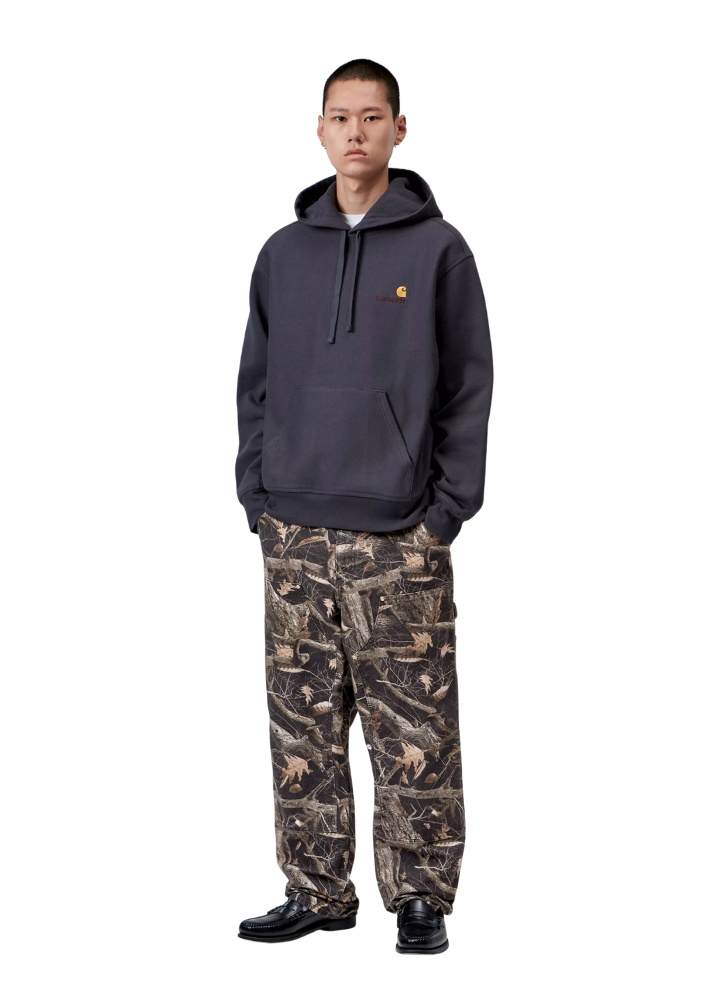 Carhartt WIP - Double Knee Pant - Camo Feather Tree