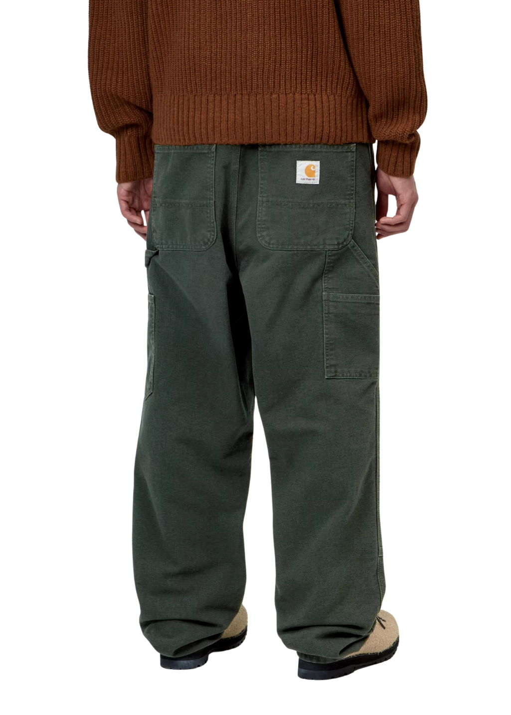 Carhartt WIP - Double Knee Pant - Raven Stone Canvas