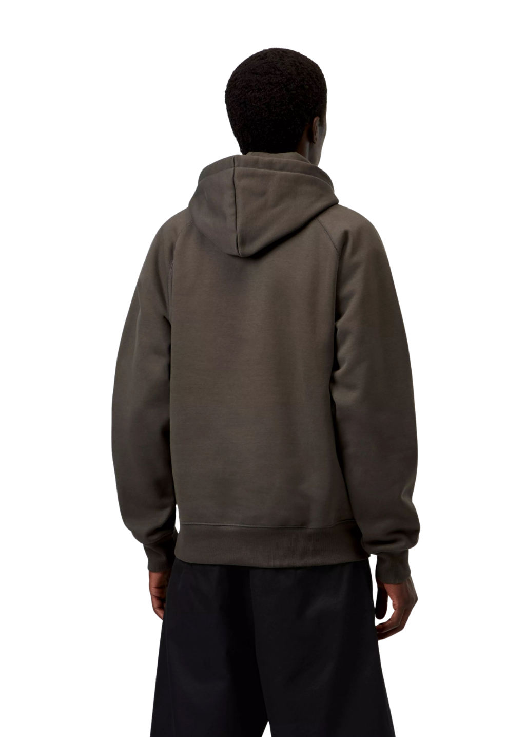 Carhartt WIP - Hooded Chase Sweatshirt - Shungite / Gold