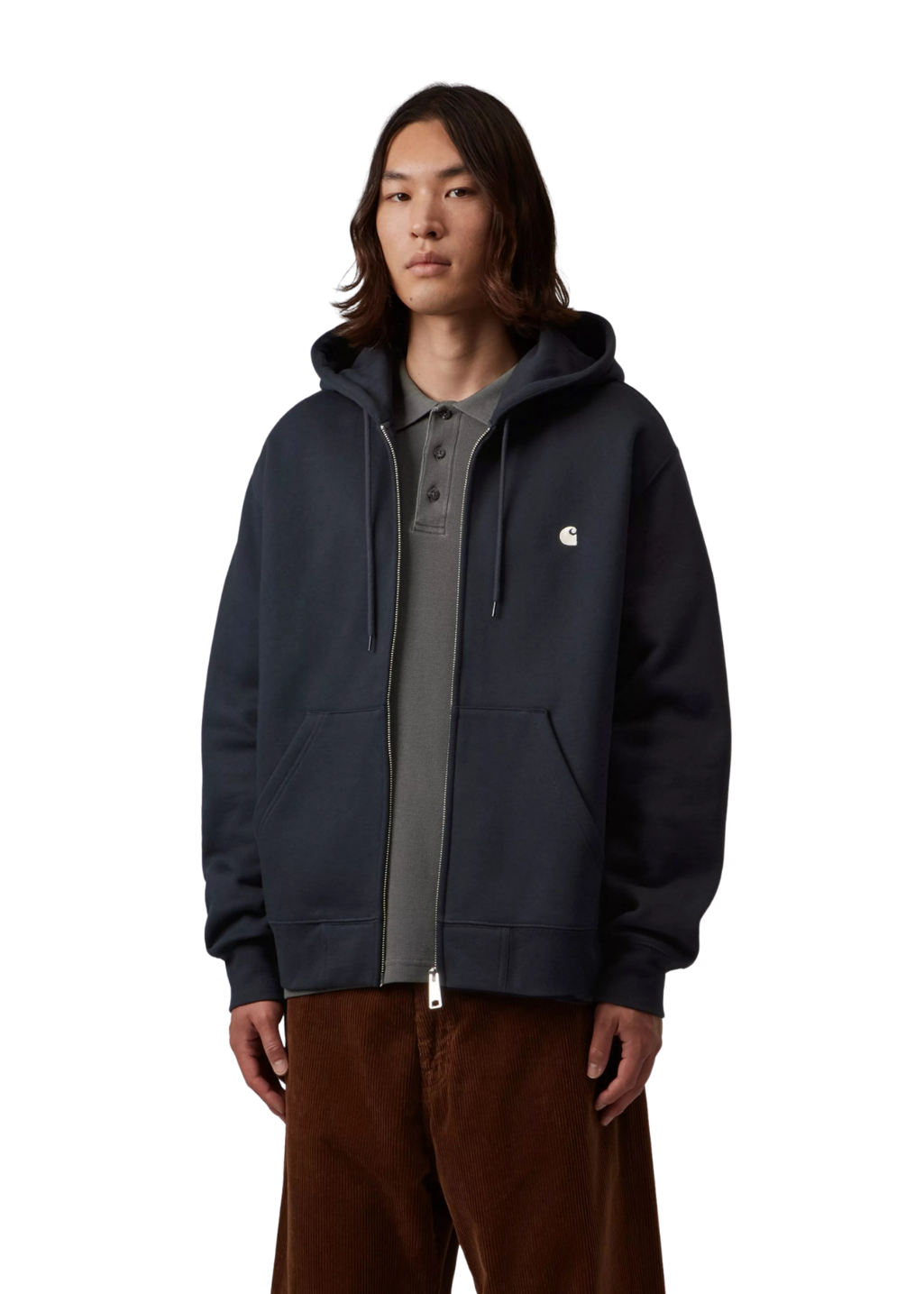 Carhartt WIP - Hooded Mack Jacket - Dark Navy / Wax