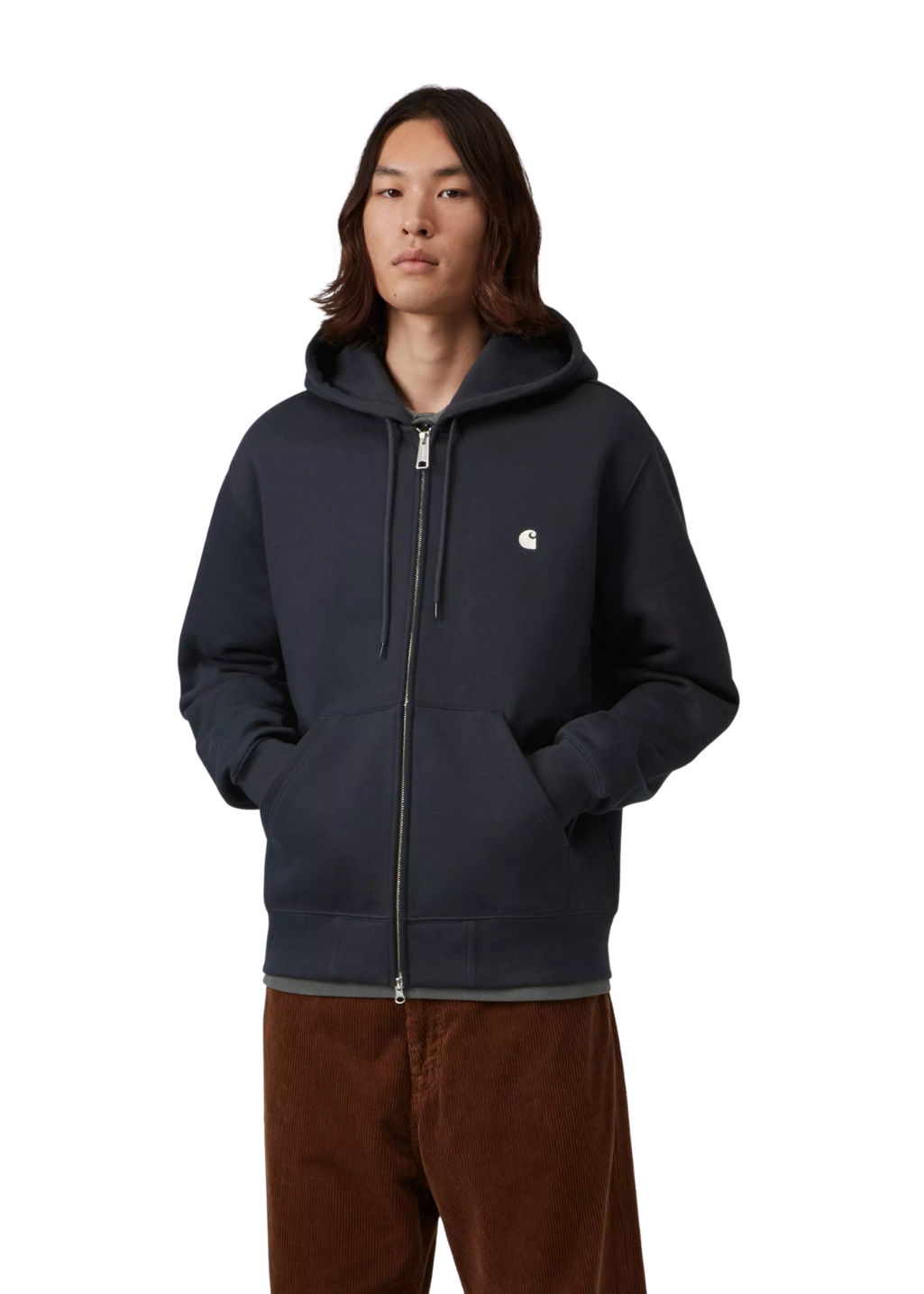 Carhartt WIP - Hooded Mack Jacket - Dark Navy / Wax