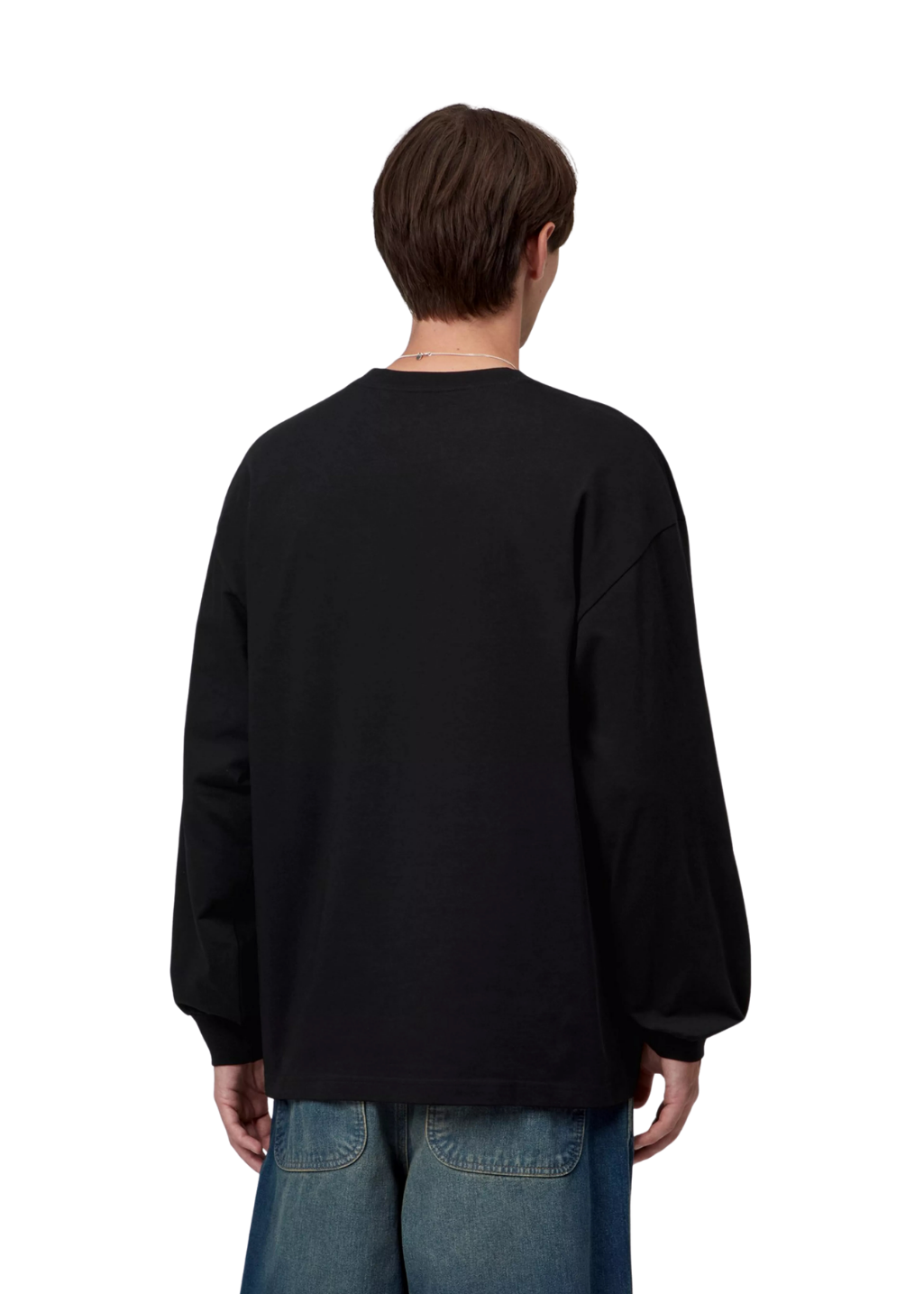 Carhartt WIP - L/S Blackletter T-Shirt - Black
