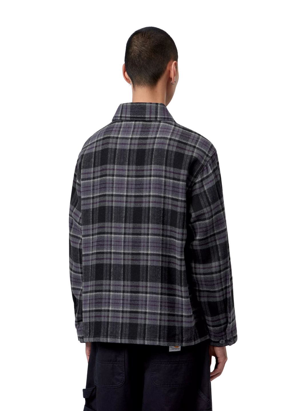 Carhartt WIP - L/S Parson Shirt - Parson Check, Shady Purple