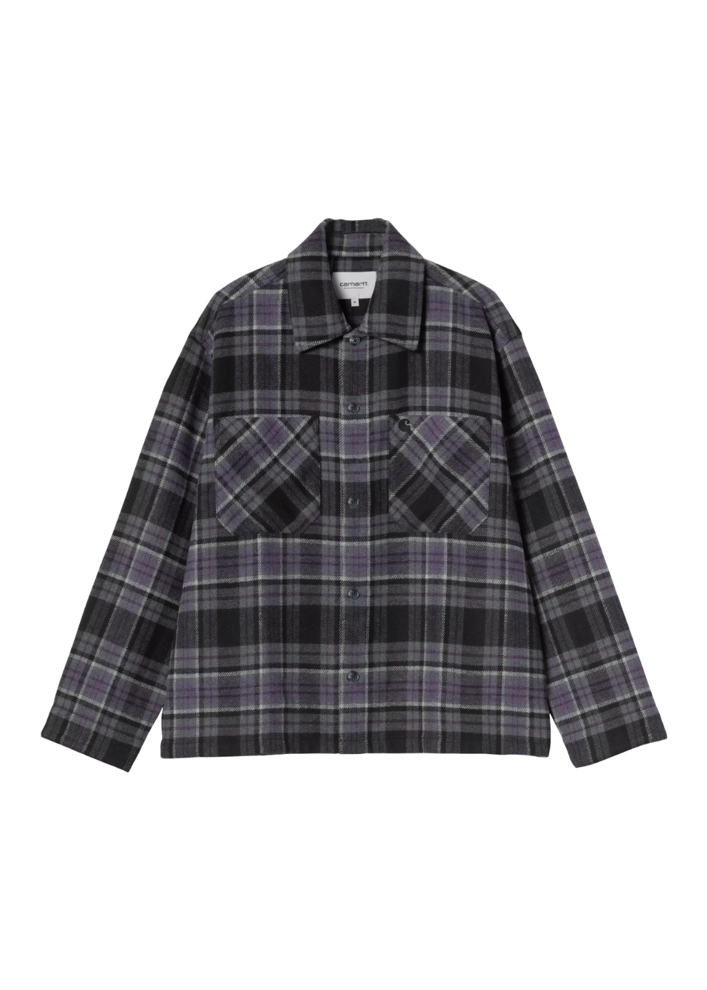 Carhartt WIP - L/S Parson Shirt - Parson Check, Shady Purple