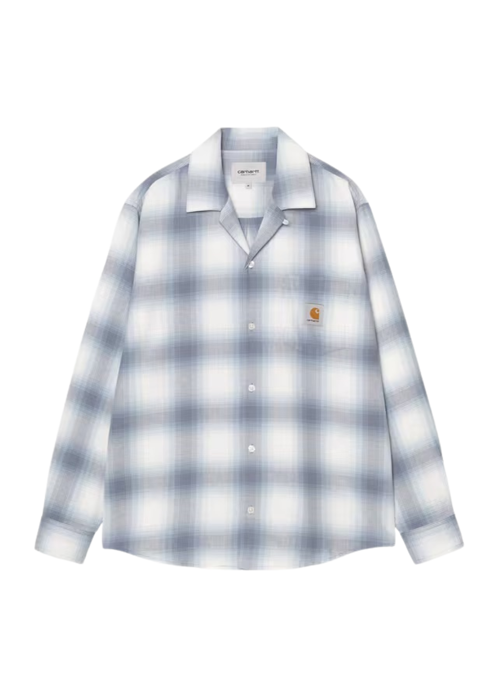 Carhartt WIP - L/S Tyres Shirt - Tyers Check - Shady Blue