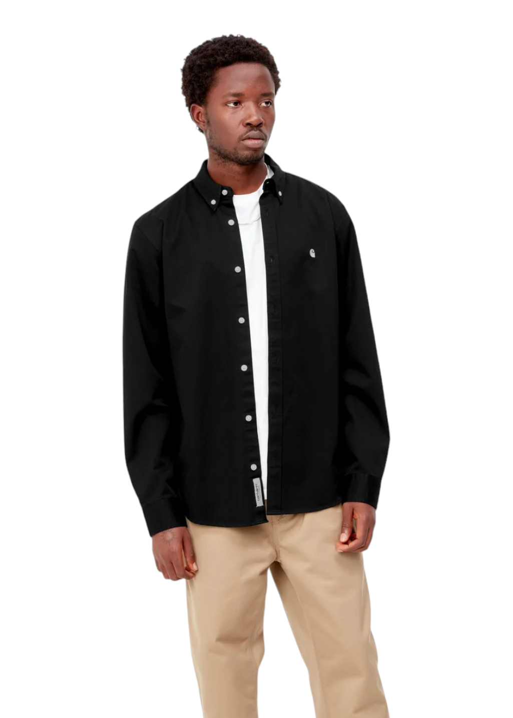 Carhartt WIP - L/S Madison Shirt - Black/Wax