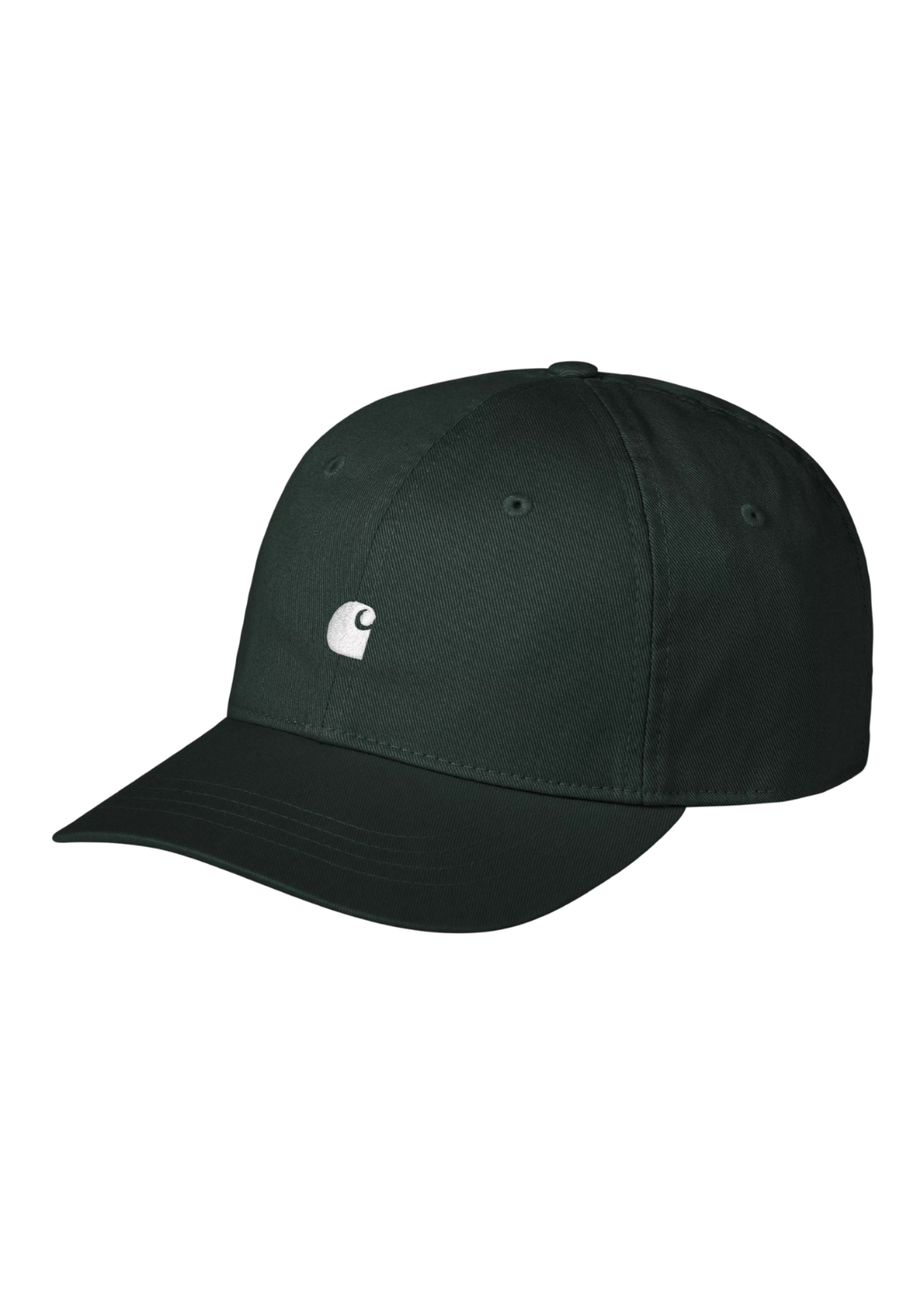 Carhartt WIP - Madison Logo Cap - Dark Scarab / White