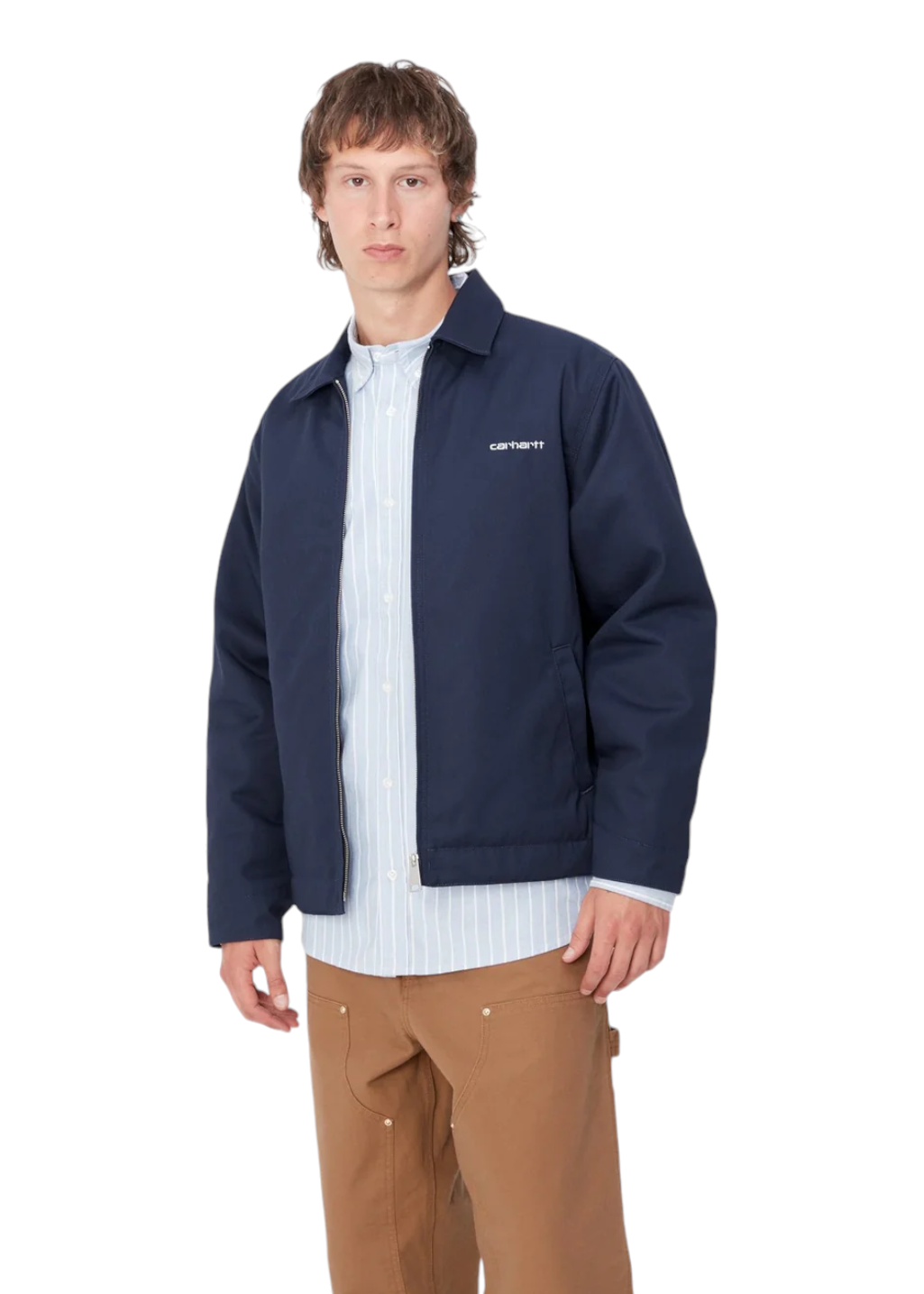 Carhartt WIP - Module Script Jacket - Air Force Blue/White Rigid