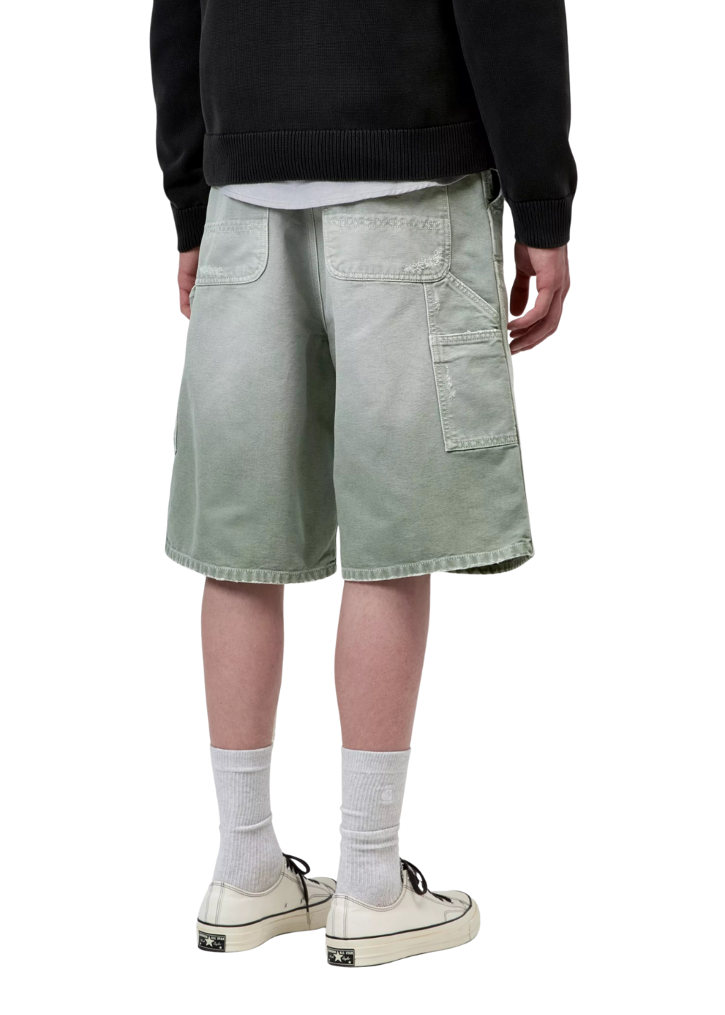 Carhartt WIP - OG Double Knee Short - Shady Green/Destroy Wash