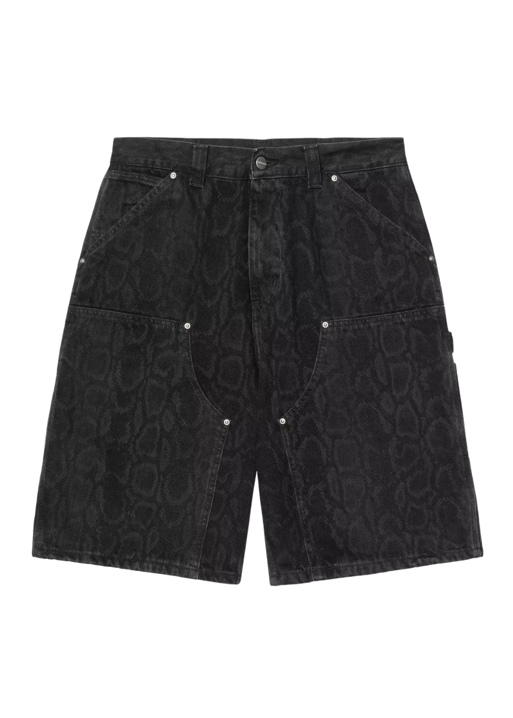 パンツ Carhartt WIP OG Double Knee Snake Camo L Carhartt WIP - OG Double Knee Short 'Smith' Denim - Snake Camo