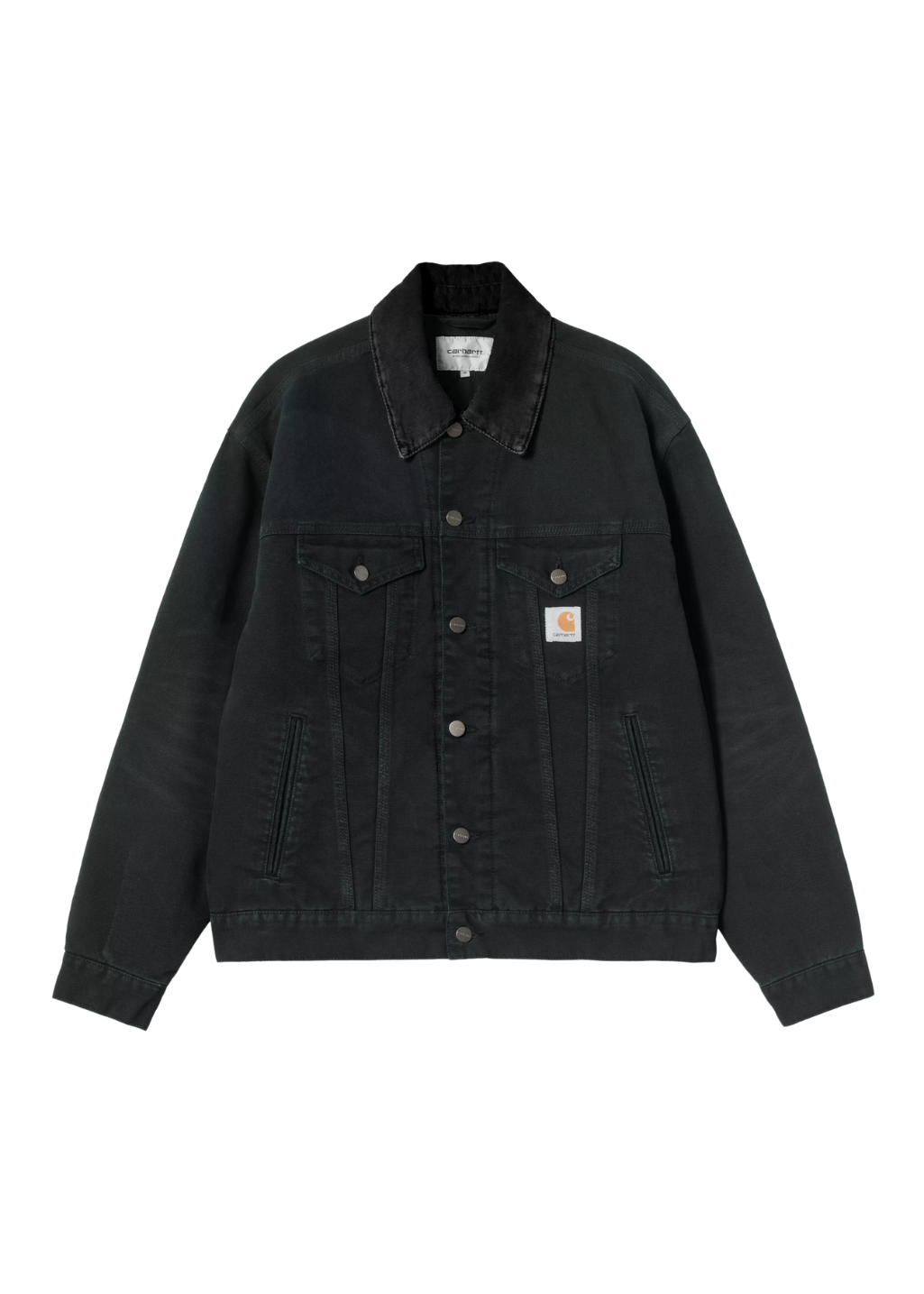 Carhartt WIP - OG Trucker Jacket - Black / Black Stone Canvas