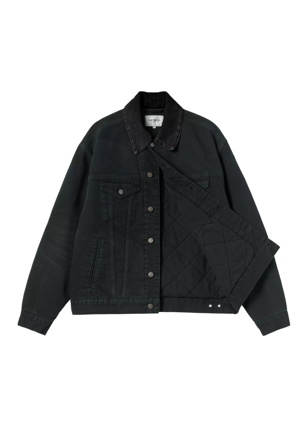 Carhartt WIP - OG Trucker Jacket - Black / Black Stone Canvas