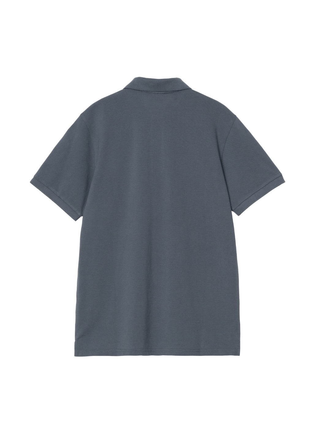 Carhartt WIP - S/S Chase Pique Polo - Cozy Blue/Gold - Hardpressed Print Studio Inc.