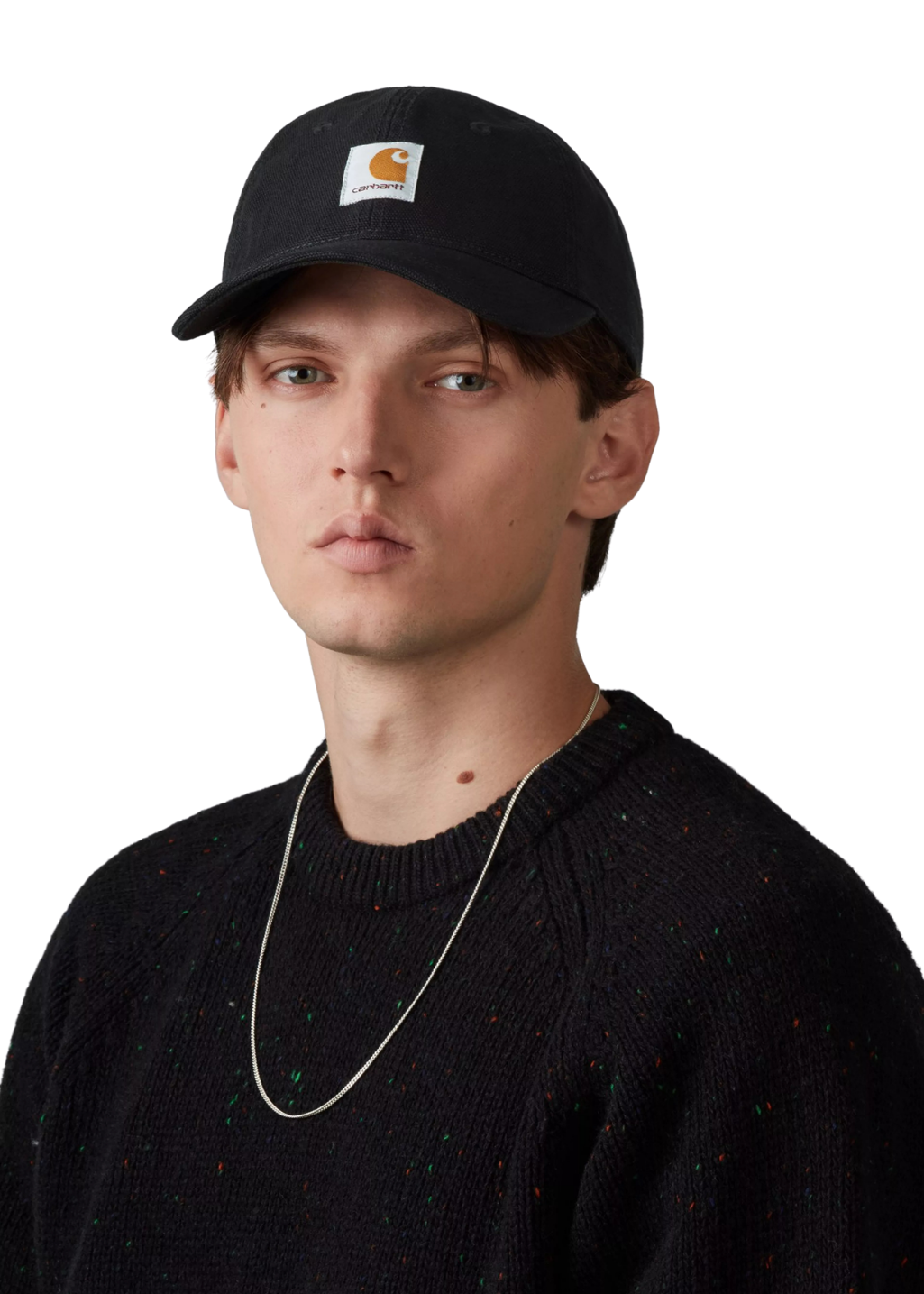 Carhartt WIP - Selby Canvas Cap - Black Stone Wash