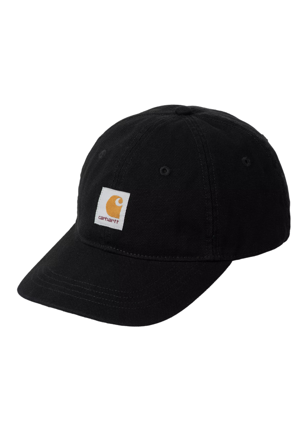 Carhartt WIP - Selby Canvas Cap - Black Stone Wash