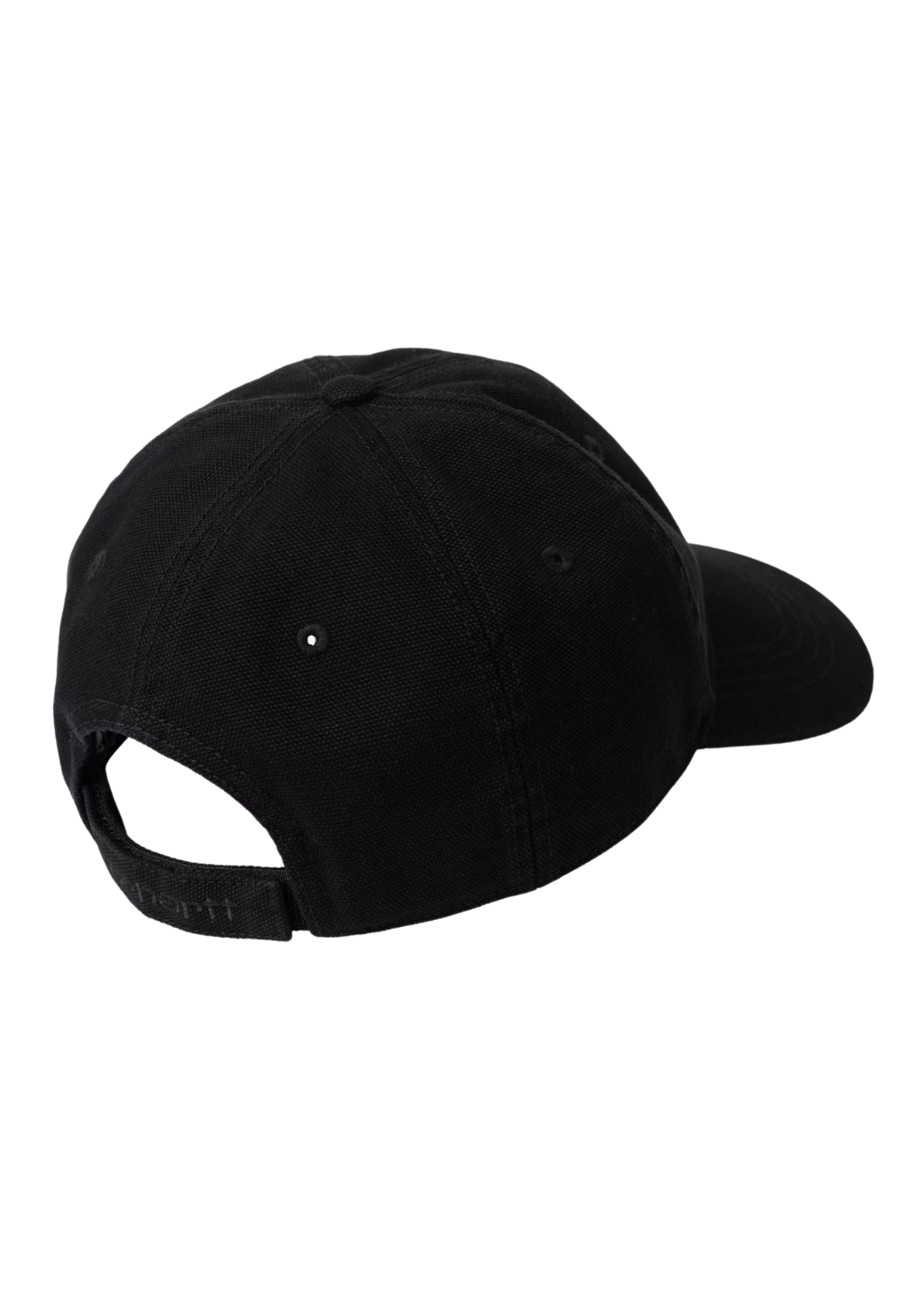 Carhartt WIP - Selby Canvas Cap - Black Stone Wash