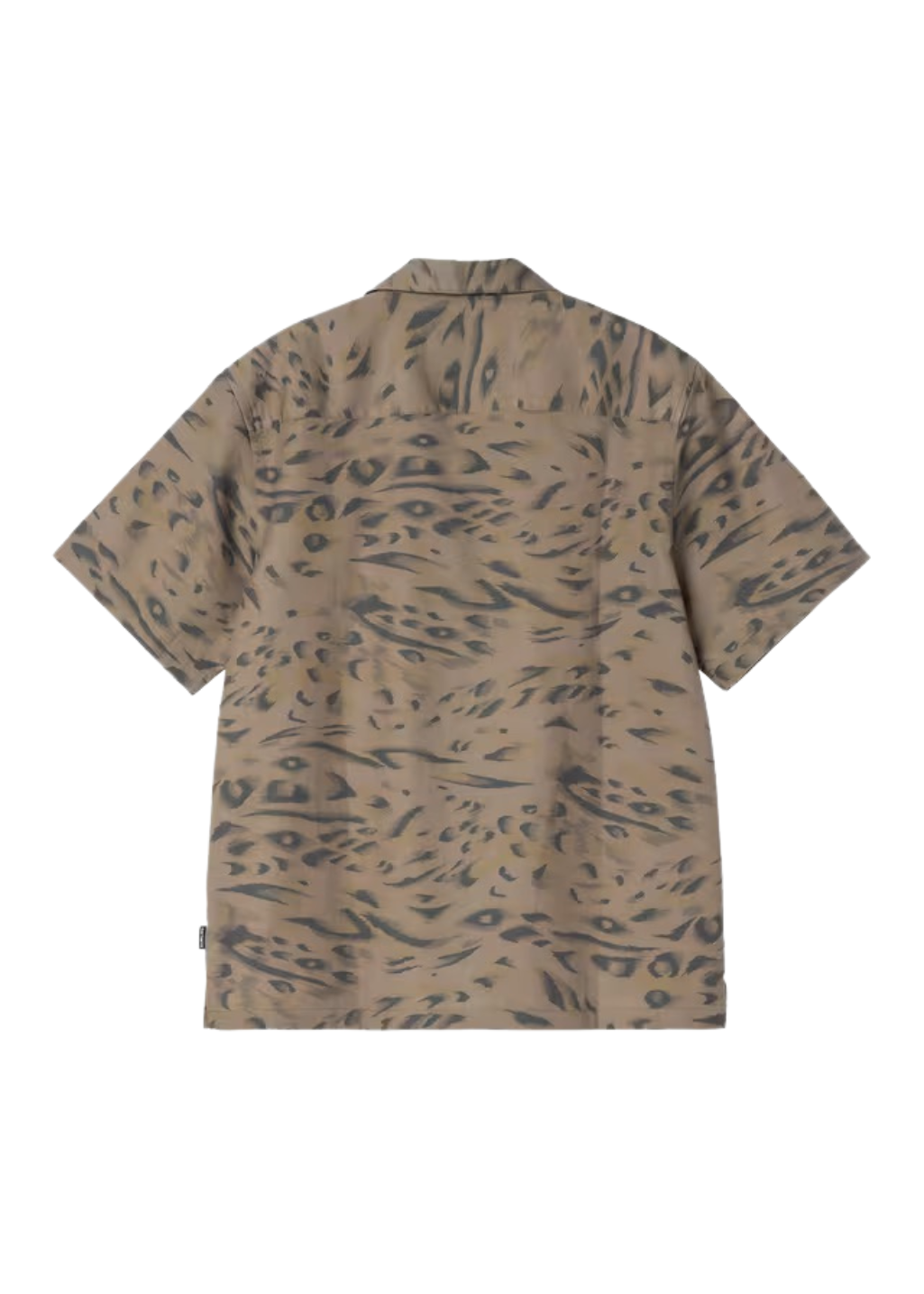 Carhartt WIP - S/S Travon Shirt - Duck Feather Print - Cypress/Black