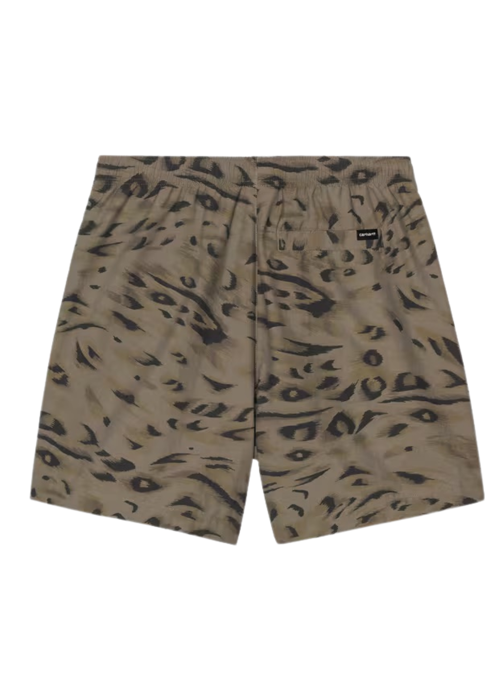 Carhartt WIP - Travon Short - Duck Feather Print - Cypress/Black