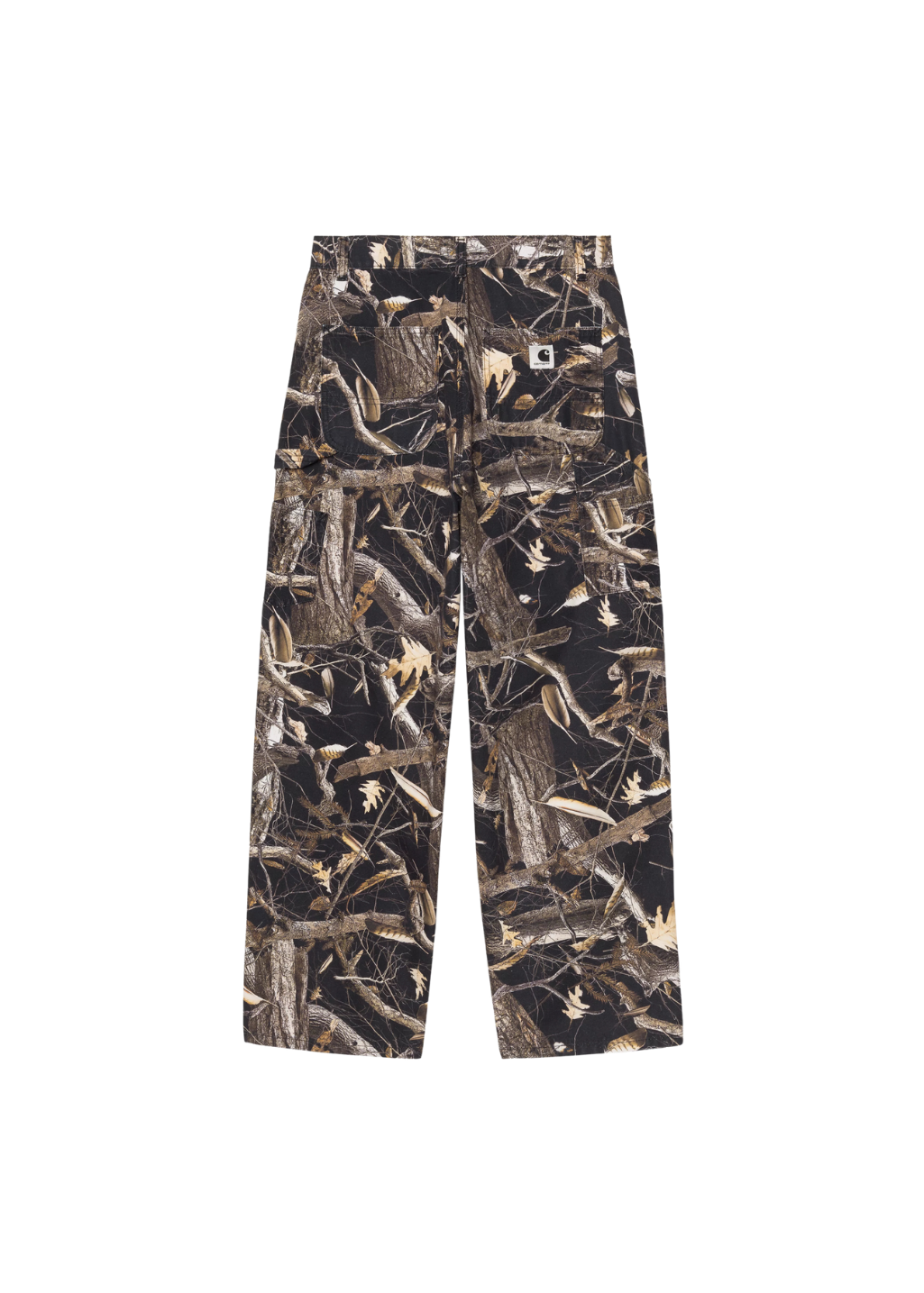 Carhartt WIP - W' Brandon Single Knee Pant - Camo Feather Tree, Black