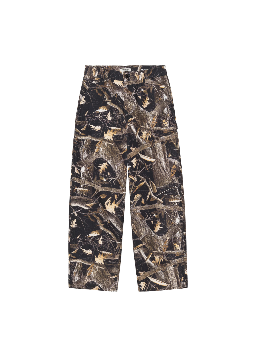 Carhartt WIP - W' Brandon Single Knee Pant - Camo Feather Tree, Black