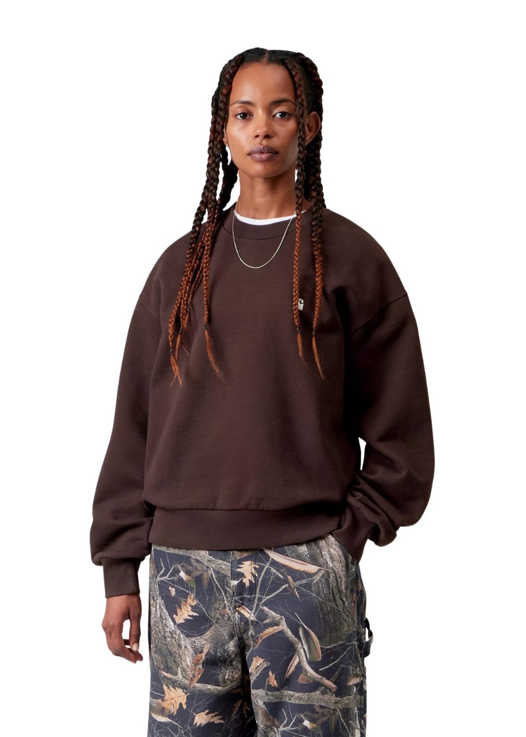 Carhartt WIP - W' Casey Sweatshirt - Palisander / Silver
