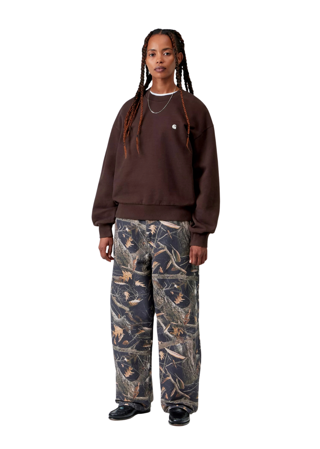 Carhartt WIP - W' Casey Sweatshirt - Palisander / Silver