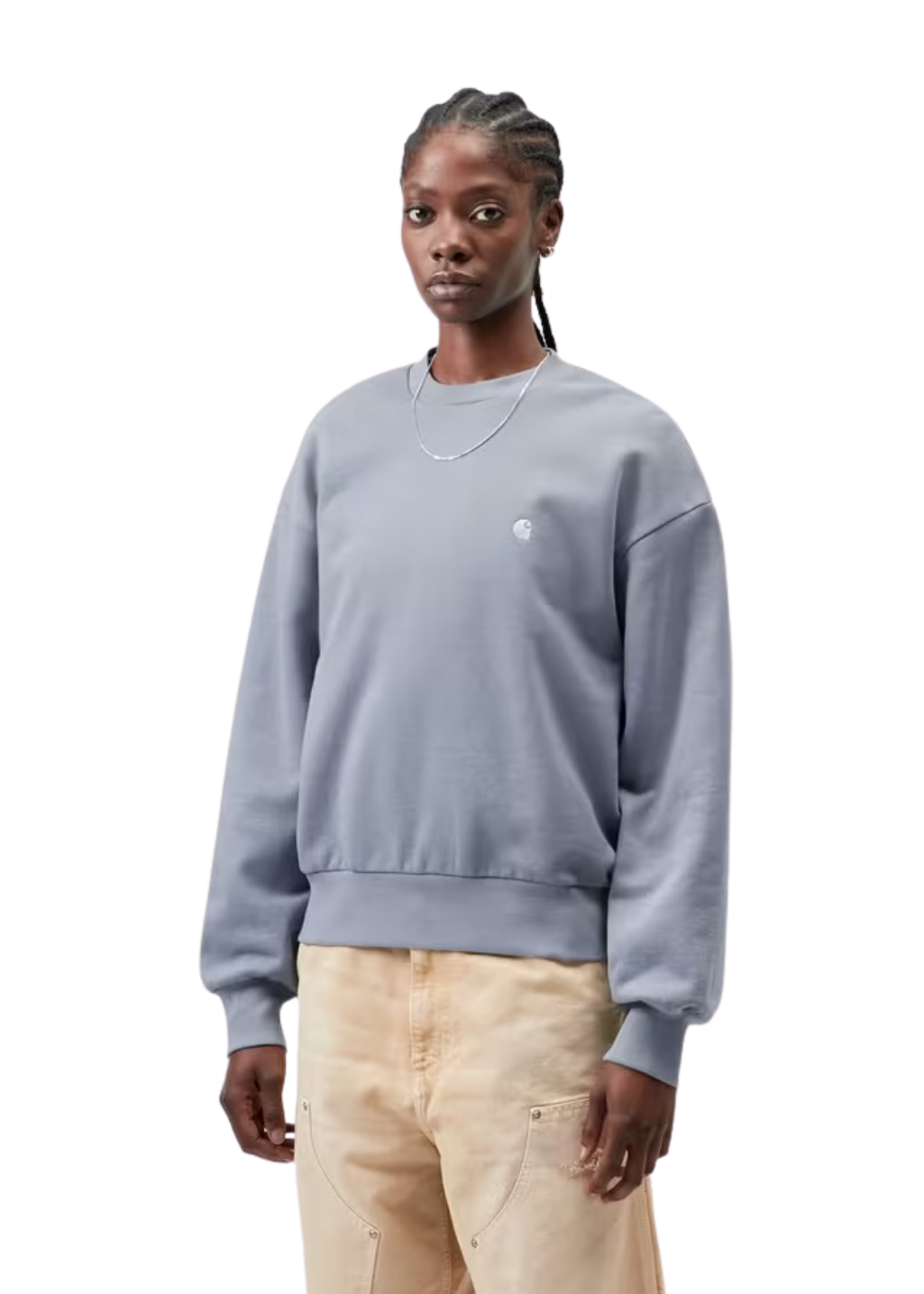 Carhartt WIP - W' Casey Sweatshirt - Shady Blue/Silver