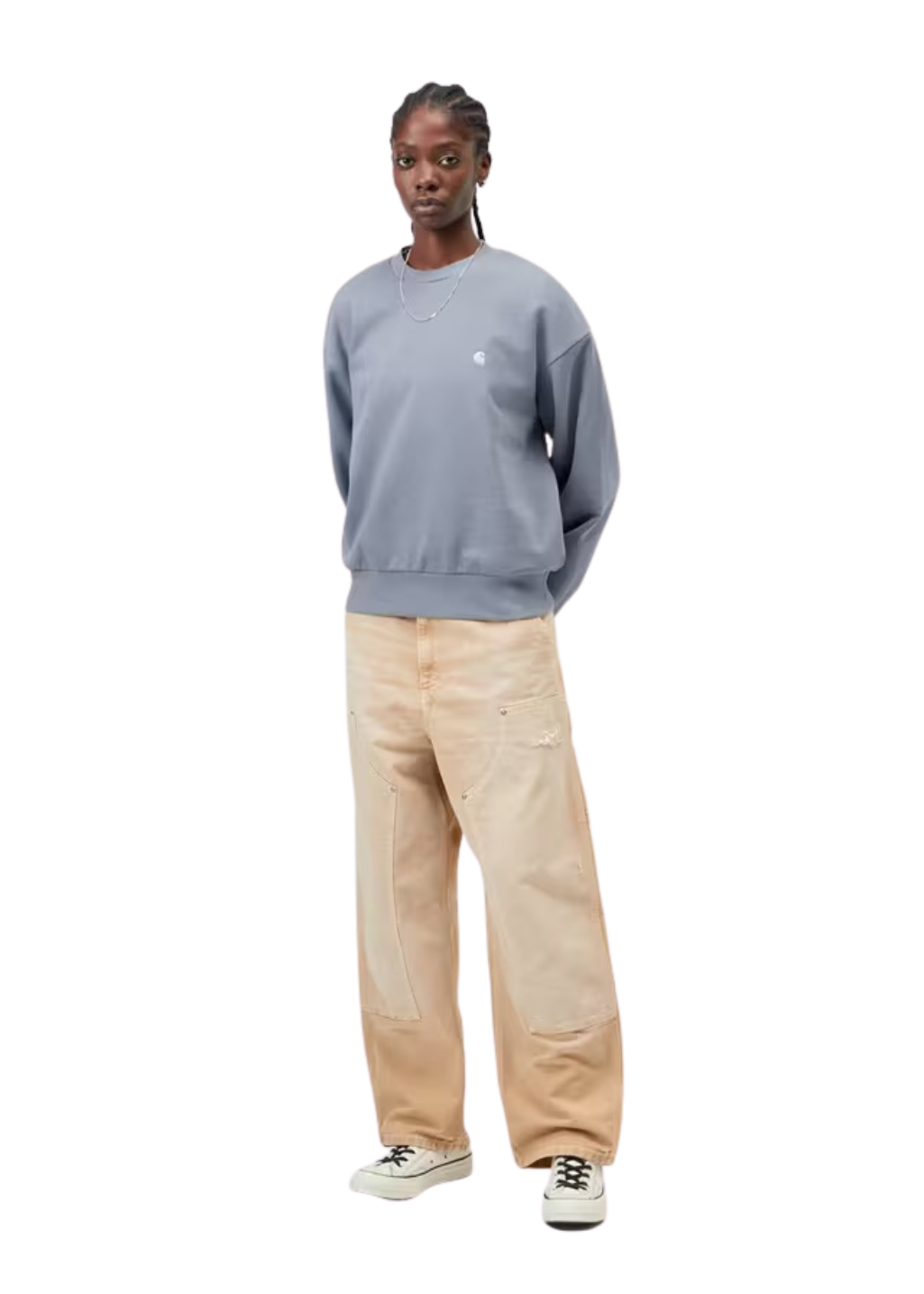 Carhartt WIP - W' Casey Sweatshirt - Shady Blue/Silver