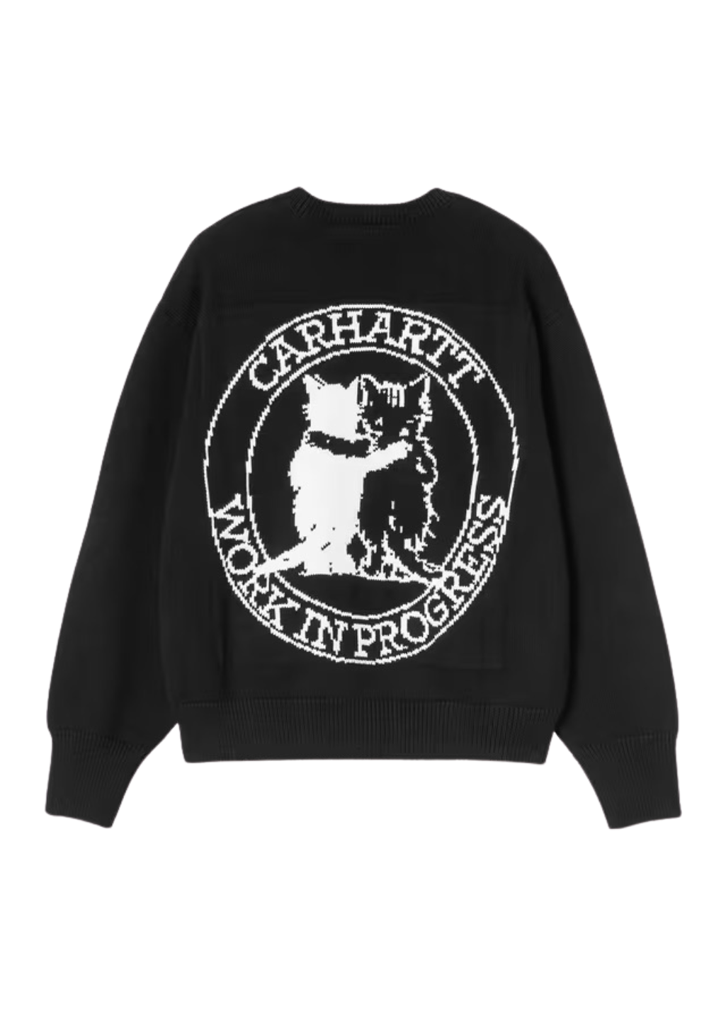 Carhartt WIP - W' Hugging Cats Sweater - Black/Wax