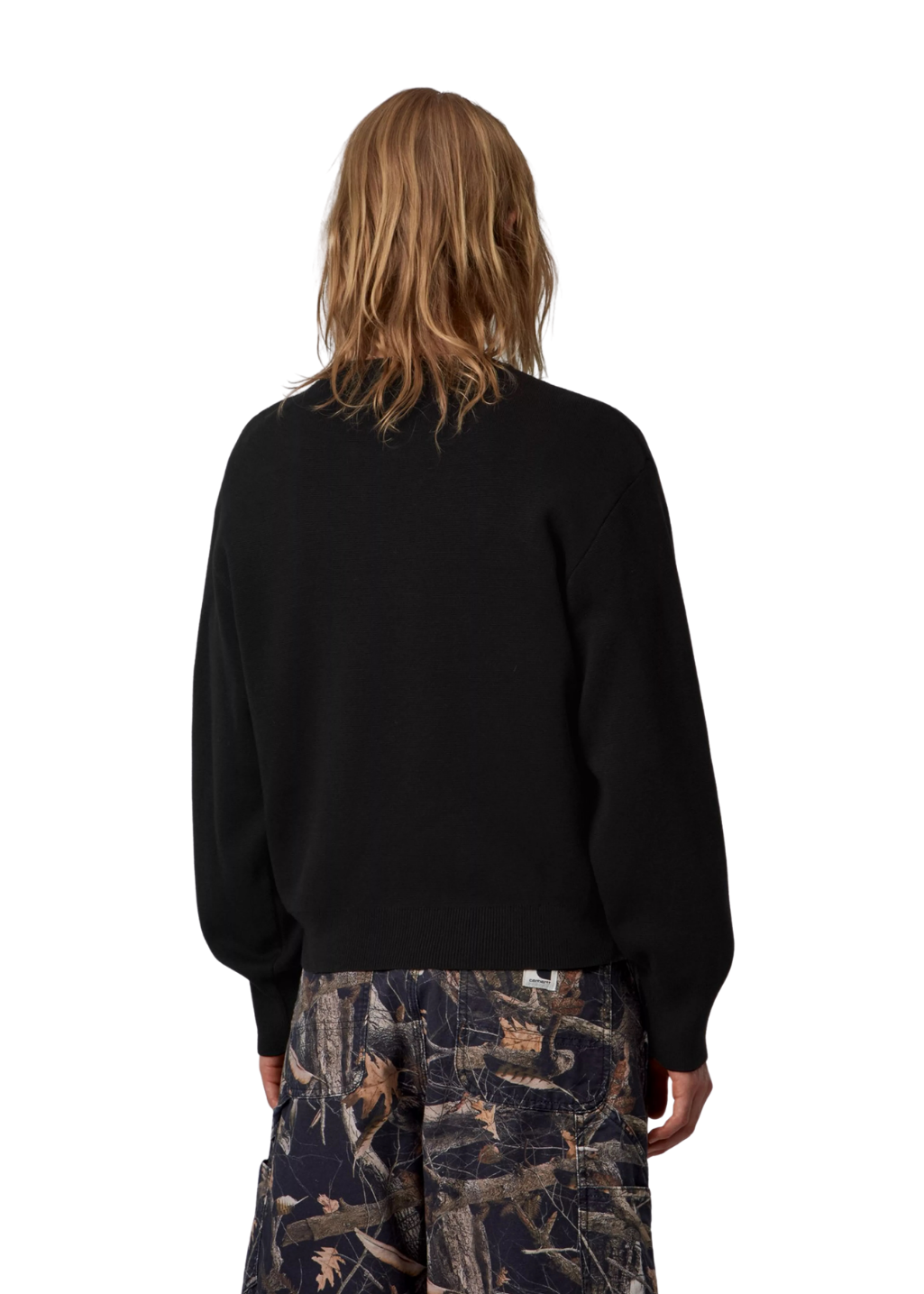 Carhartt WIP - W' Limn Script Sweater - Black / Wax