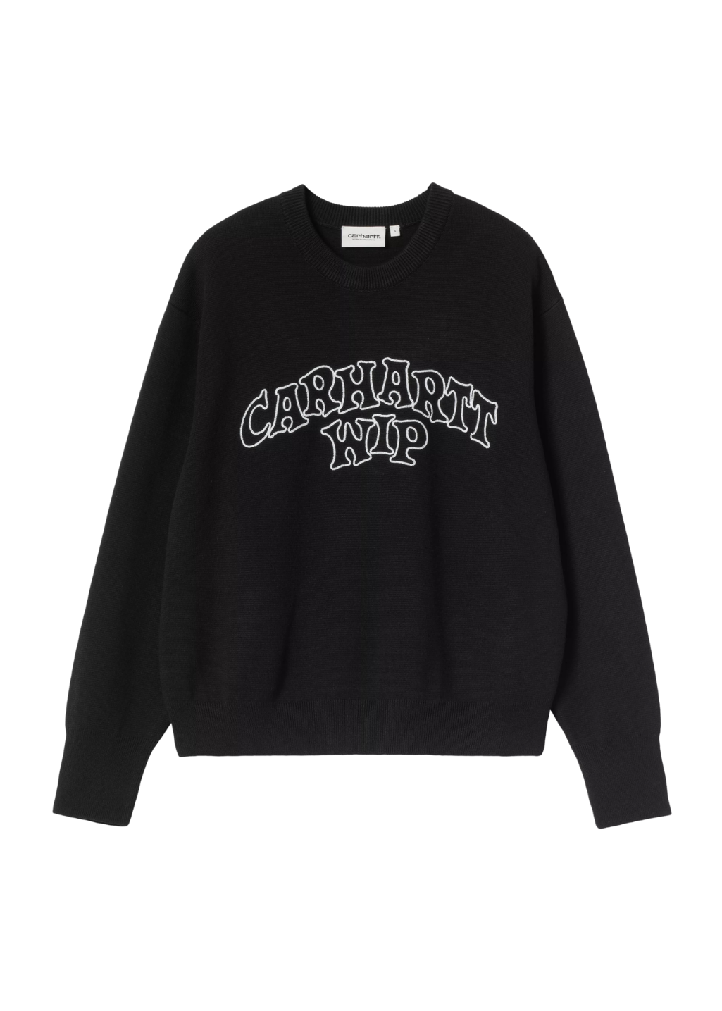 Carhartt WIP - W' Limn Script Sweater - Black / Wax