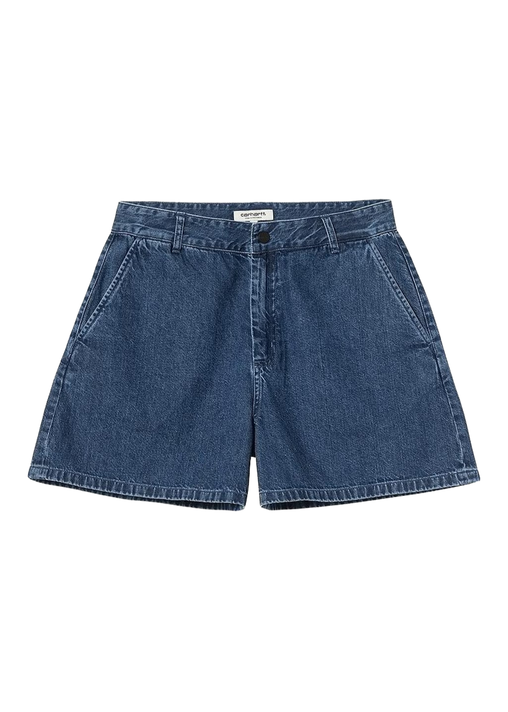 Carhartt WIP - W' Lova Short - Blue Stone Washed - Hardpressed Print Studio Inc.